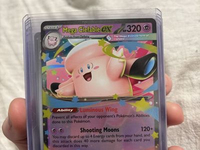 Pokémon cards INCLUDES MEGA CLEFABLE EX