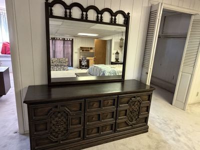 Vintage Mediterranean Style Bedroom Set