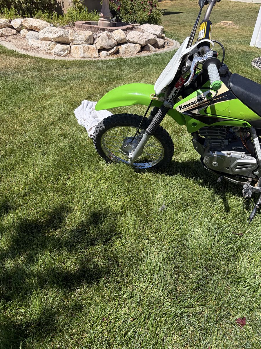 2003 Kawasaki KLX 125 Dirt Bike - Green, Well-Maintained Off-Road Fun