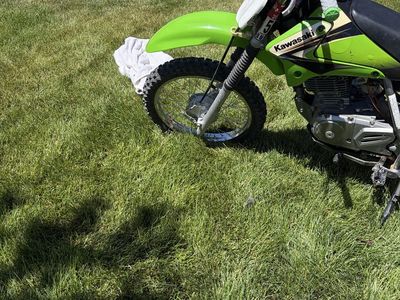 2003 Kawasaki KLX 125 Dirt Bike - Green, Well-Maintained Off-Road Fun