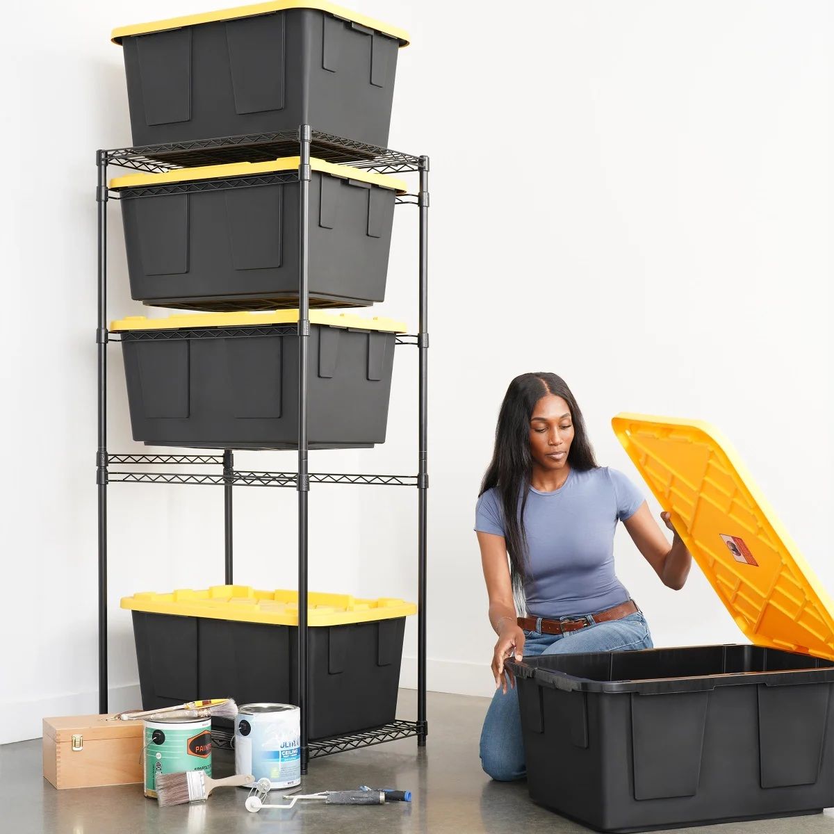 SafeRacks Storage Bin Rack model WR-BR27-Z5 1470759 or 1558000 #84807
