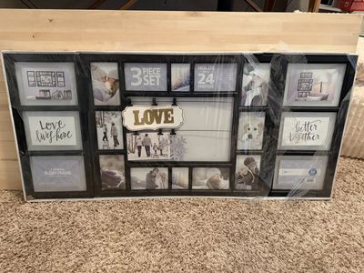 24-Photo Collage Frame Set
