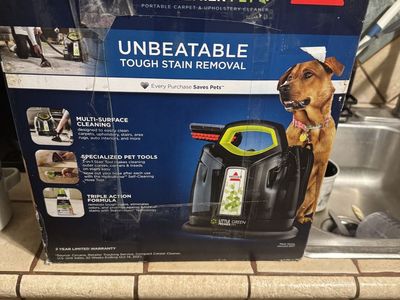 BISSELL Little Green Premier Pet Portable Deep Cleaner BRAND NEW!