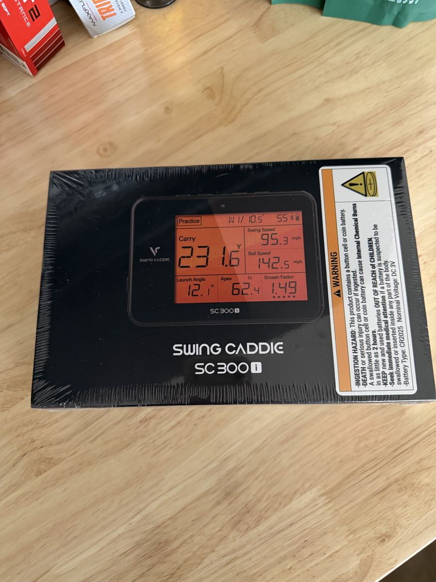 NEW Swing Caddie SC300i Launch Monitor