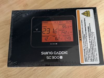 NEW Swing Caddie SC300i Launch Monitor
