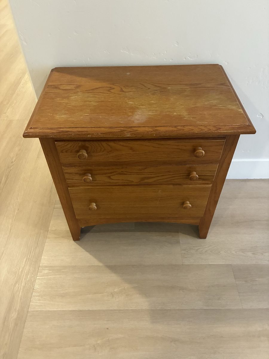 Nightstand with drawers
