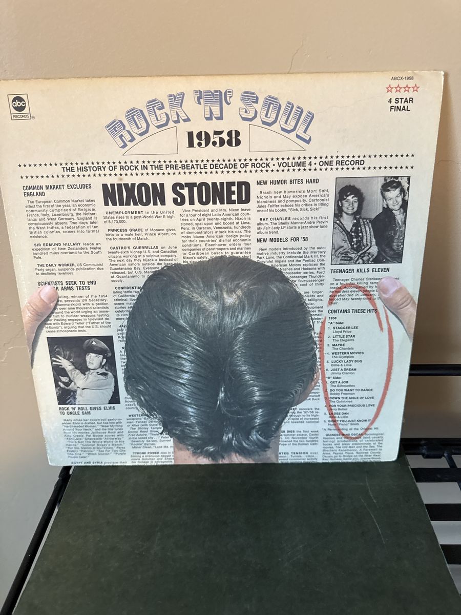 Vintage Various Artists - Rock 'N' Soul 1958 Vol. 4 Vinyl LP Record ABCX-1958