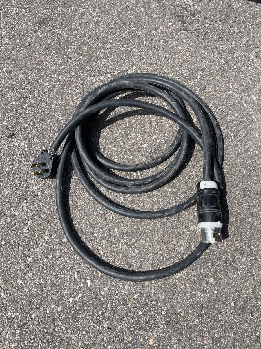 3 Phase 110V plug with 50A Locking Connector