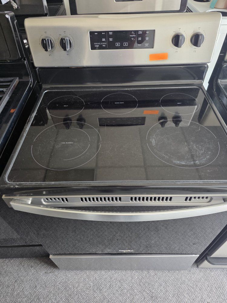 whirlpool electric stove