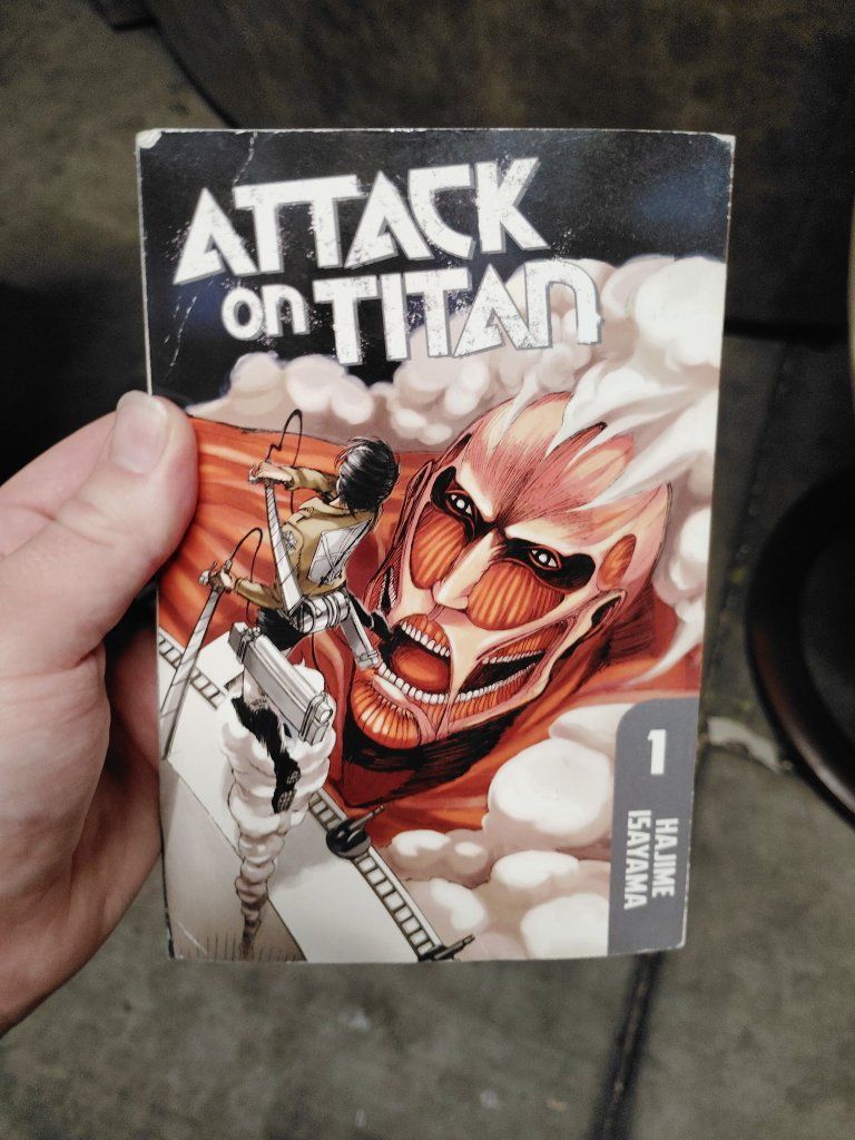 Attack on Titan Vol. 1 Manga by Hajime Isayama - First Volume of the Popular Series