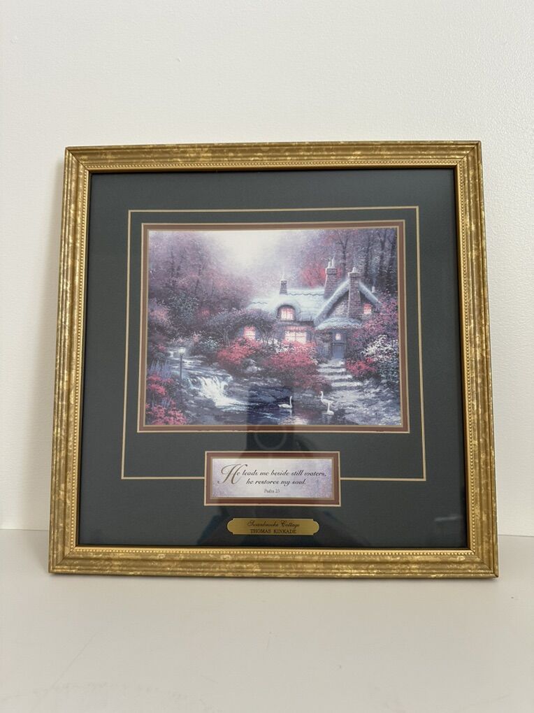 Thomas Kinkade Swanbrooke Cottage