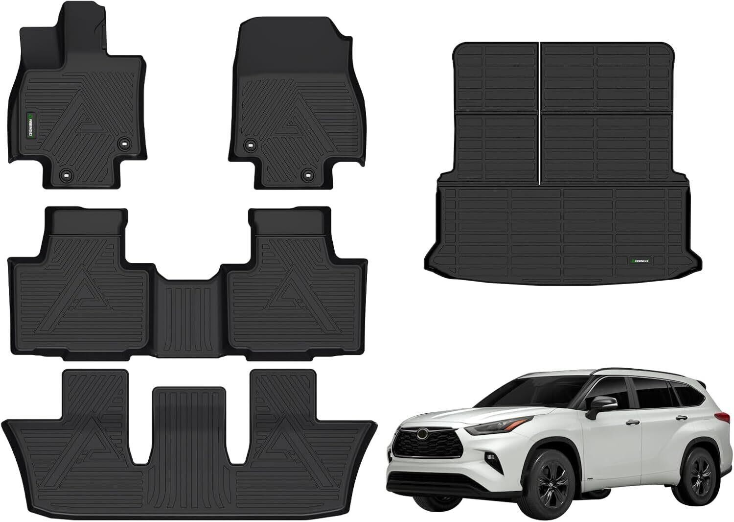 Toyota Highlander Floor Mats for 2024-2025  NEW