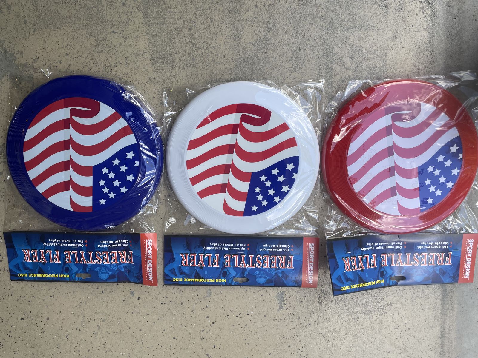 Celebrate 250 years!!! 4th of July with a set of scatch and frisbee