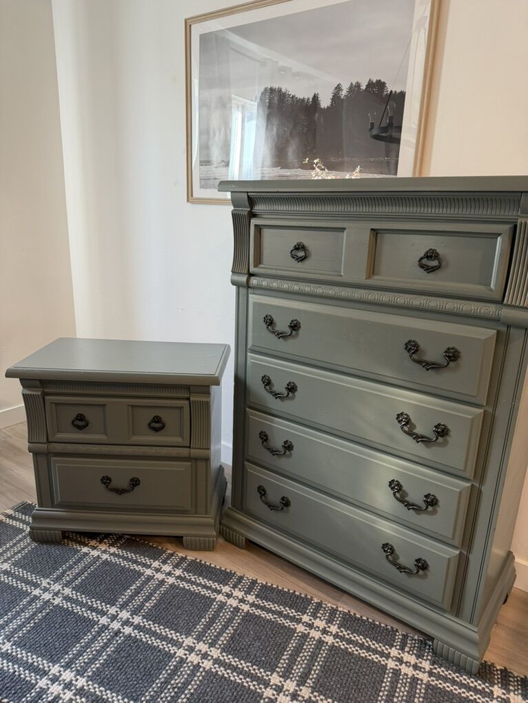 Dresser Nightstand Combo