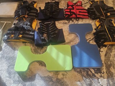 boating life jacket and misc assc