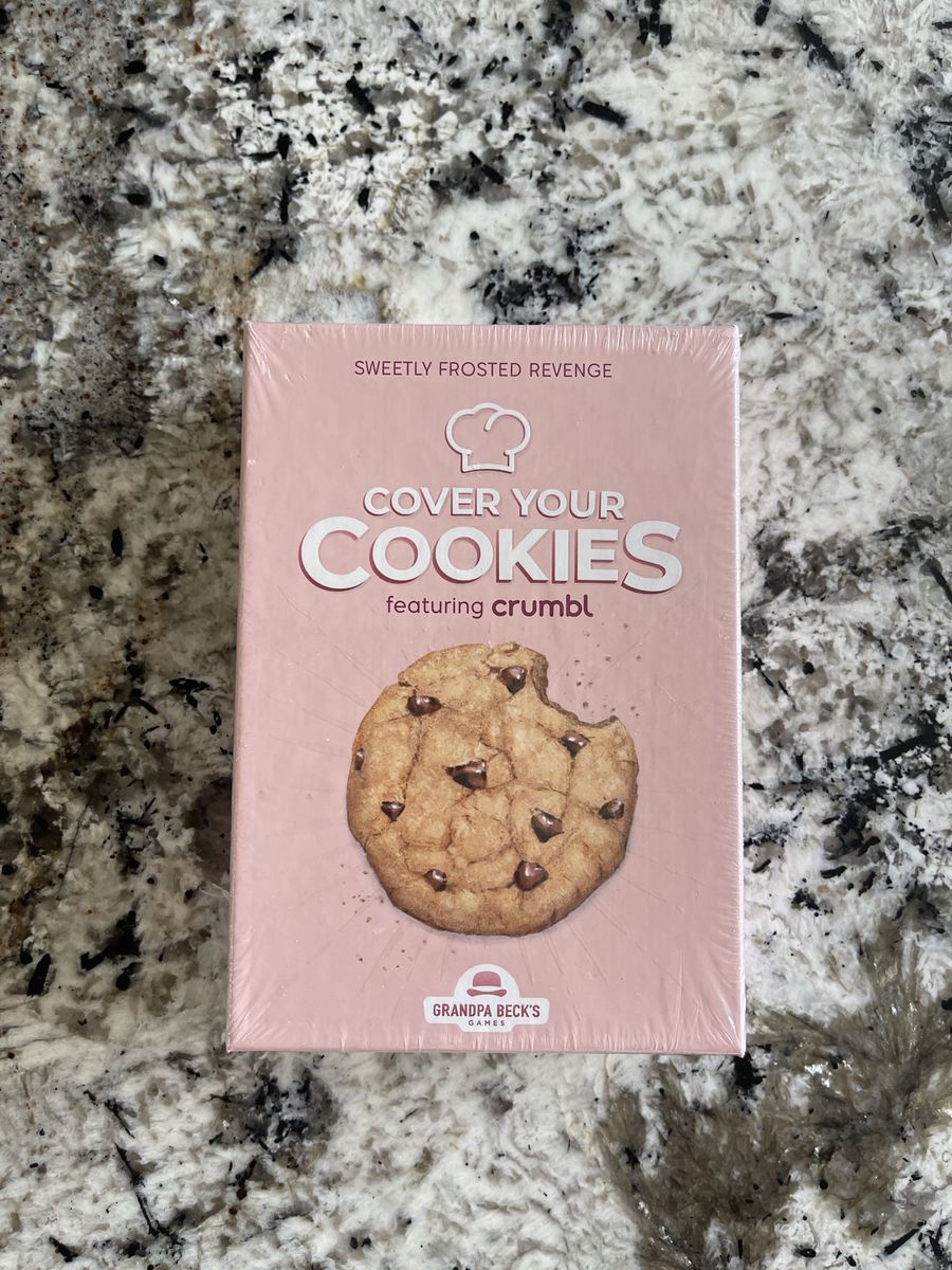 New! Cover Your Cookies Card Game by Grandpa Beck