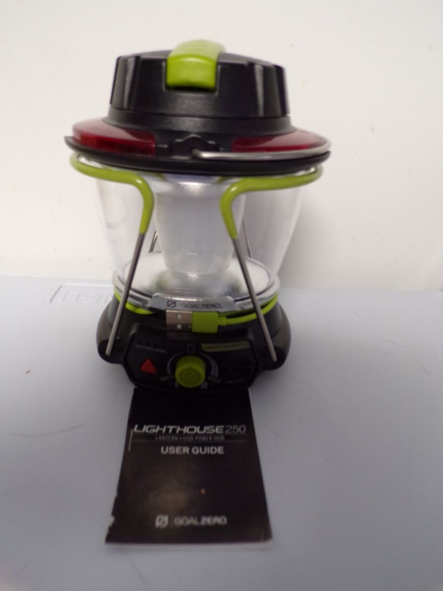 Two Goal Zero Lanterns Separately for Sale :: Lighthouse 250, And 600