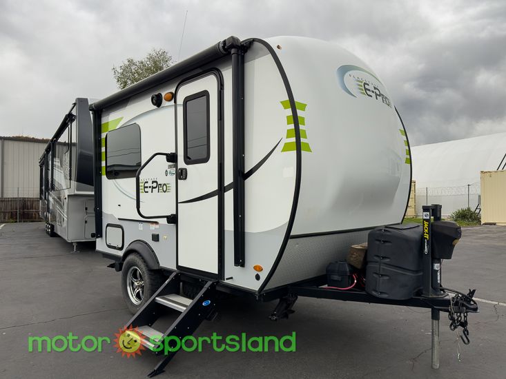 2019 Forest River Flagstaff E-pro 14RK Front Bath Rear Living Room Rear Entertainment Outdoor Kitchen