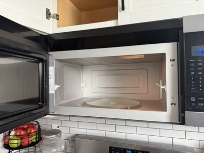 Whirlpool over range microwave