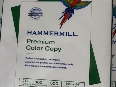 HAMMERMILL Premium Color Copy Paper, 8.5" x 14", 500 Sheets, 28 lb, 100 Brightness (7 Reams)
