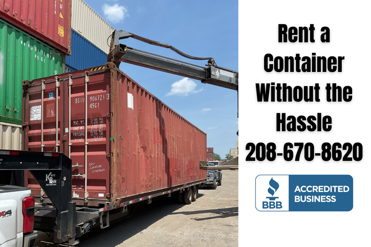 Monthly Shipping Container Rental – Idaho – 20ft 40ft