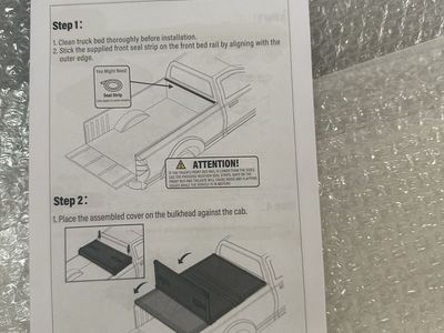 HARD TONNEAU COVER
