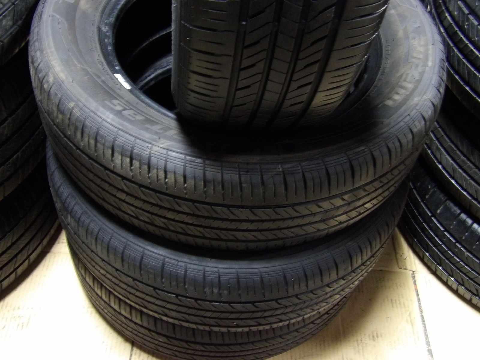 185/65R15 LAUFENN G FIT A/S SET OF USED TIRES