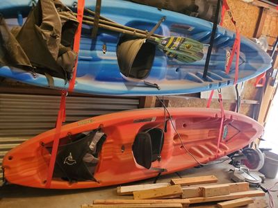 TWO Pelican Kayaks (used only twice!)