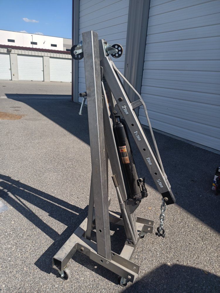 2 Ton Folding Engine Hoist Shop Crane