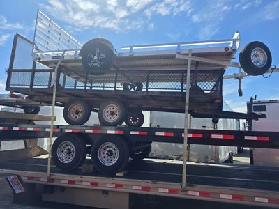 2001 Other 8X14 Wells Western ATV Utility Trailer