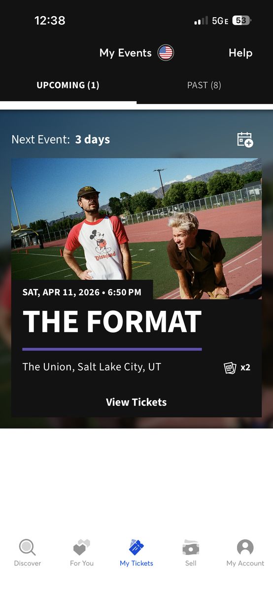 The Format tickets