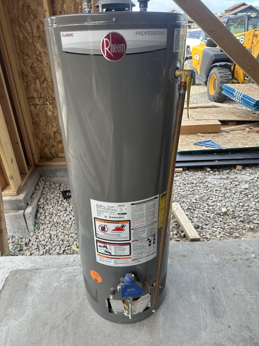 2018 & 2016 Rheem Water Heaters