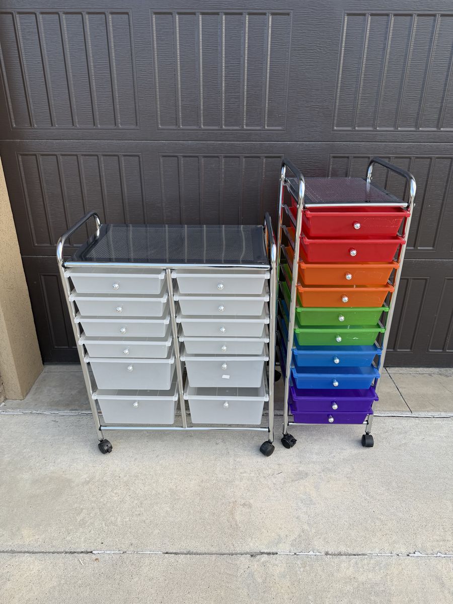 Great Crafting Storage Carts