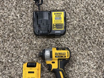 DeWalt 20V MAX XR Cordless Impact Driver with 2Ah Battery & Charger