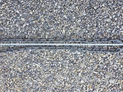 10 Feet of Heavy 1/2 inch Chain with Hooks