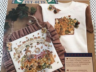 PICK - Daisy Kingdom Country Cutouts Pumpkin Pals No Sew Applique