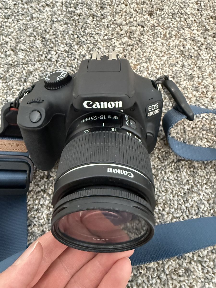 Canon EOS Rebel T100 / 4000D DSLR Camera w/ 18-55 Lens
