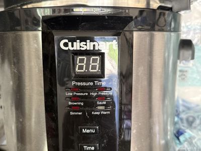 Cuisinart Electric Pressure Cooker Stainless Steel Digital
