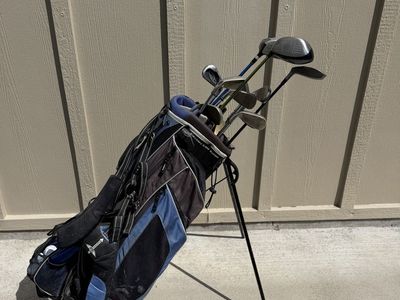 Mixed Golf Club Set with Stand Bag including Callaway and Cube Clubs
