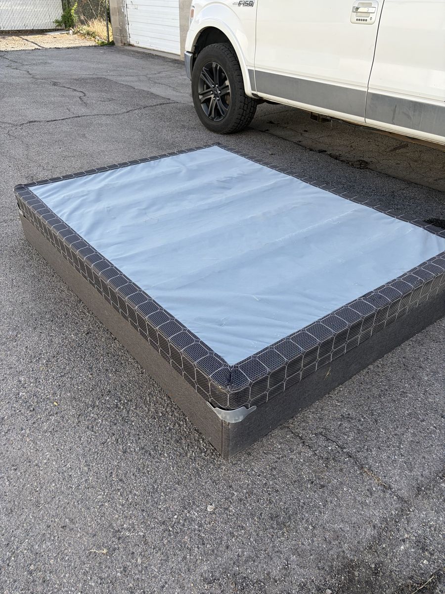 Used Queen Size Box Spring - Sturdy Frame Foundation for Mattress