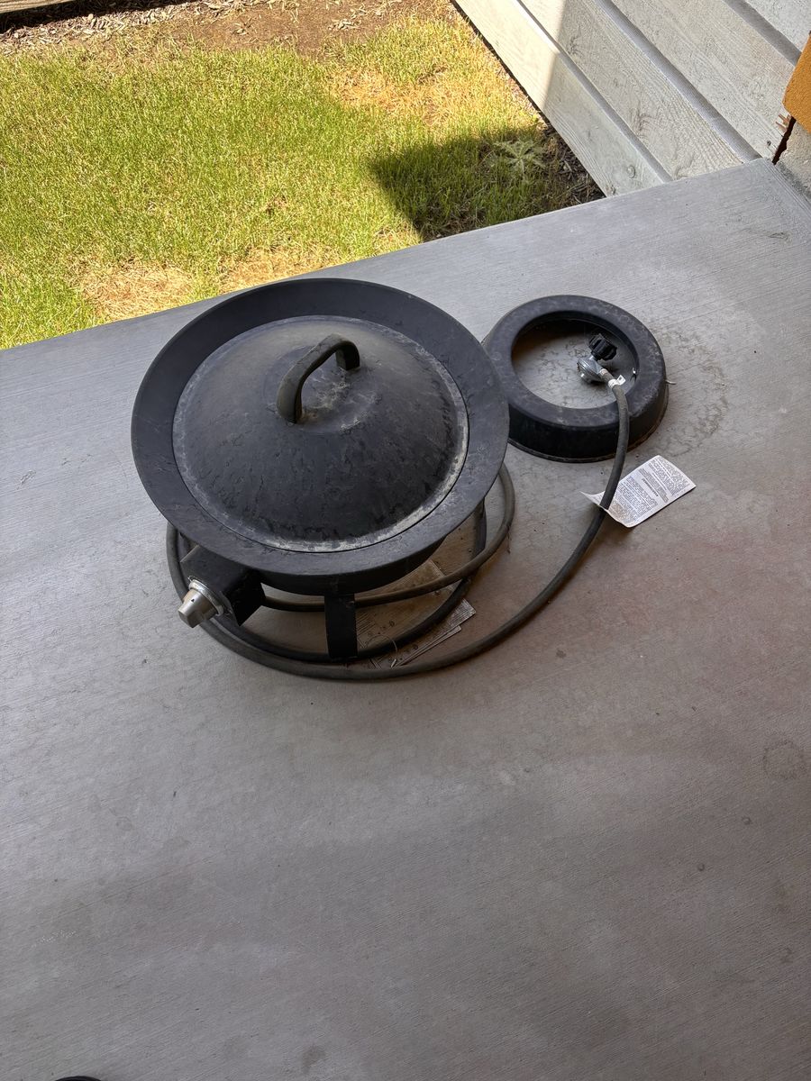 Propane Fire Pit - never been used! 