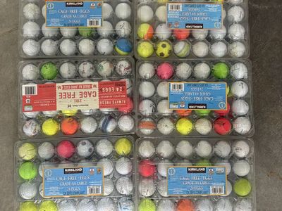 Used golf balls
