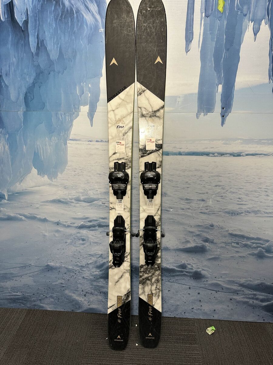 Used Dynastar M-Free 108 172cm w/ Attack 14 Demo Bindings
