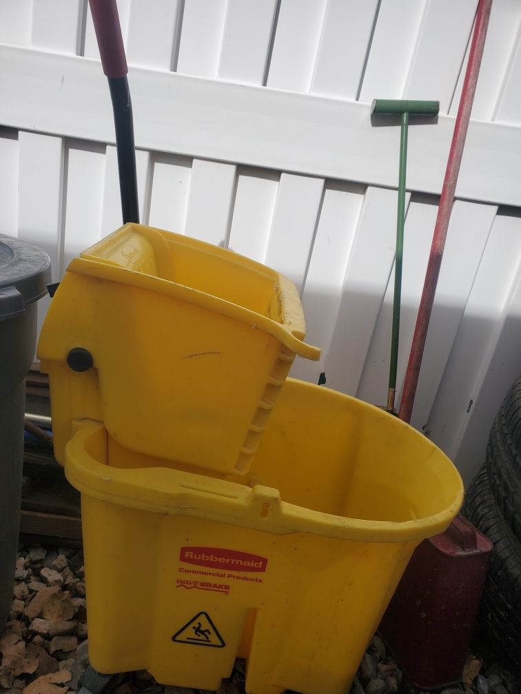 Janitorial Mop Bucket $35