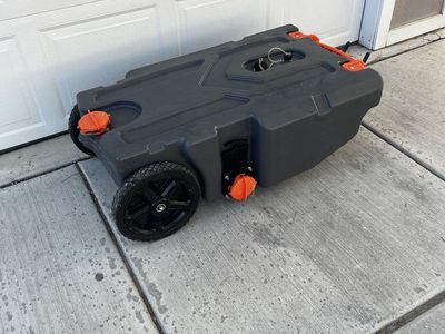 RV portable black 36g tank