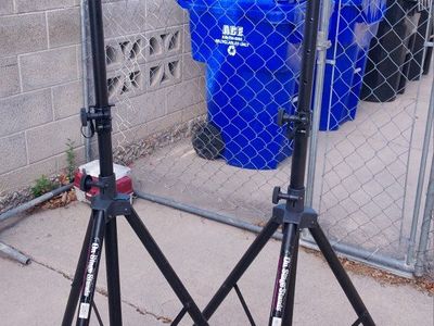 On-Stage Stands Speaker Stands Heavy Duty Tripod Pair