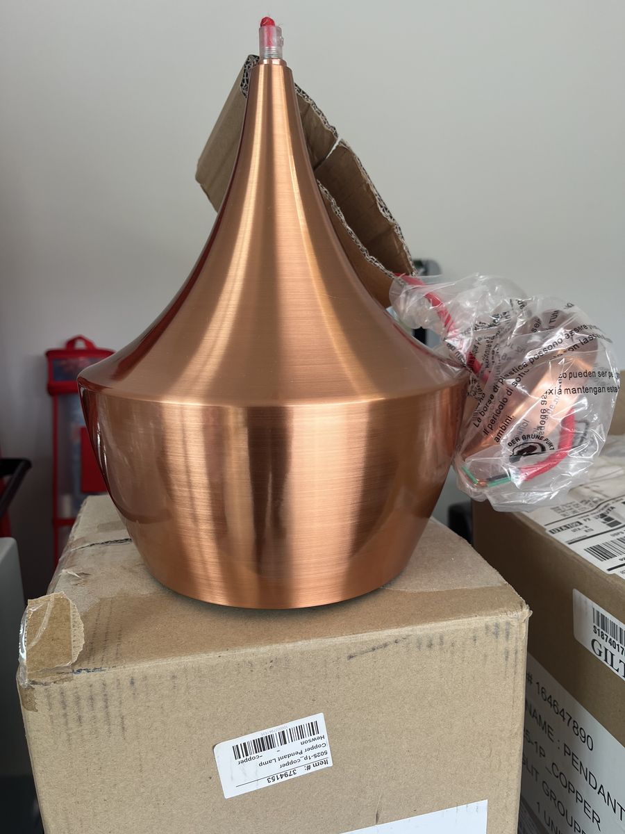 New Copper Pendant Lights