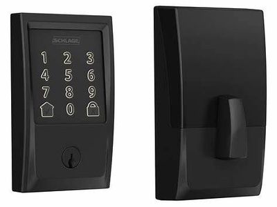 Schlage Matte Black Door Lock Set – 7 Pieces w/2 Smart WiFi Locks (Brand New in box)