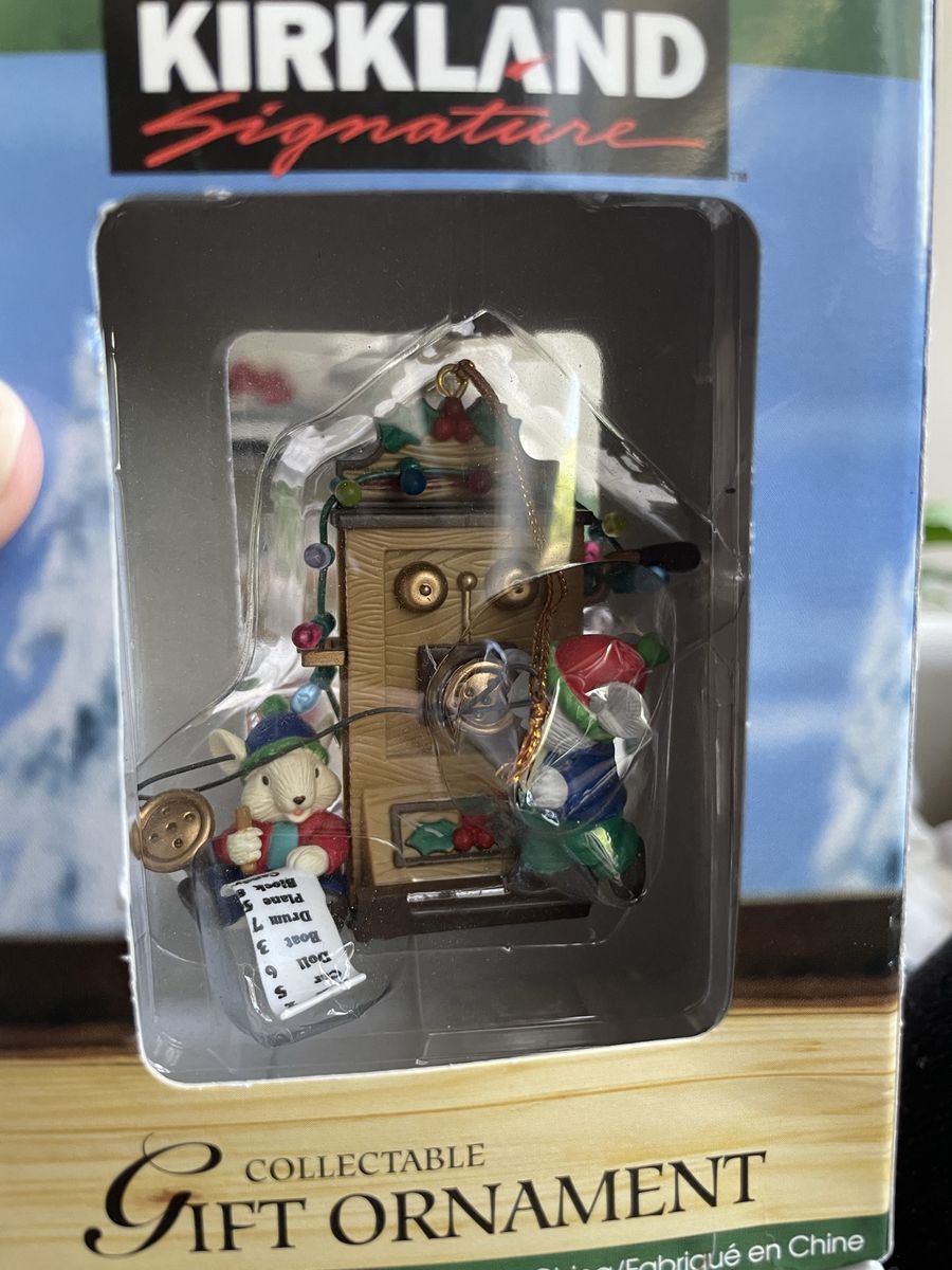 Kirkland collectible Christmas gift ornament