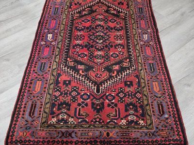 Authentic Handknotted Persian Rug, Hamedan
